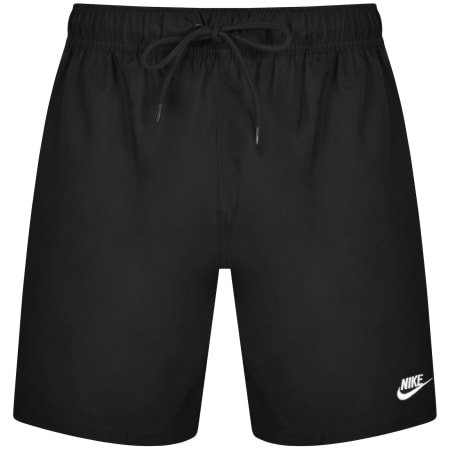 Nike Club Flow Swim Shorts Black Mainline Menswear